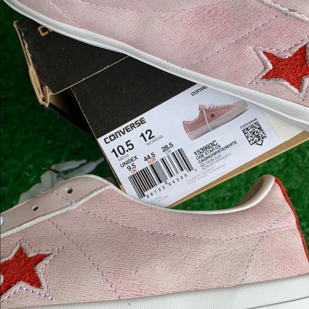 CONVERSE ONE STAR OX CASINO/WHITE/WHITE MEN’S - Picture 16 of 16